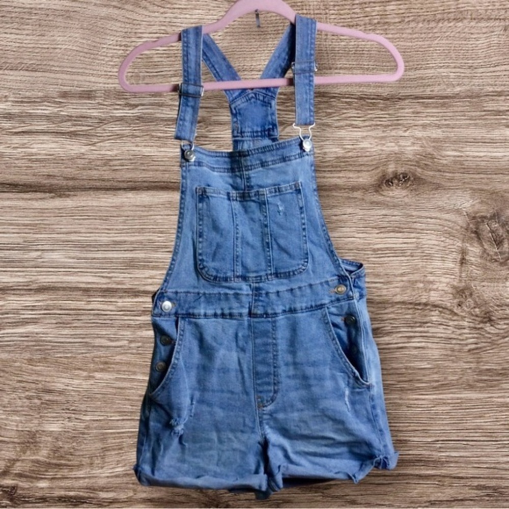 NOBO denim shortalls. 3-5 small